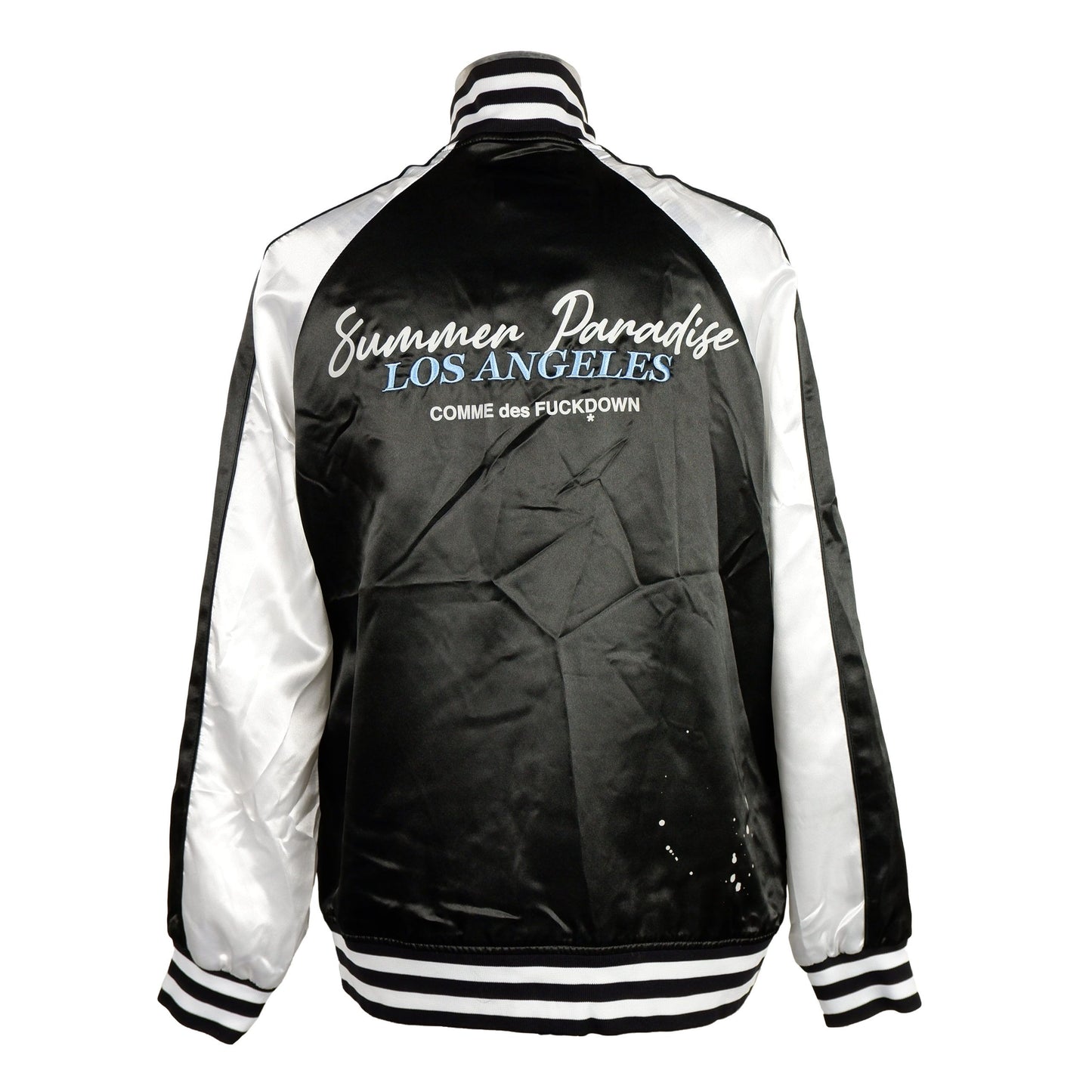 Sleek Satin Embroidered Jacket