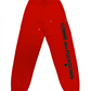 Chic Pink Logo Cotton Sweatpants