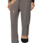 Chic Gray Drawstring Tracksuit Bottoms