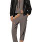 Chic Gray Drawstring Tracksuit Bottoms
