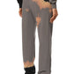 Chic Gray Drawstring Tracksuit Bottoms