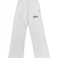 Chic Contrasting Logo Palazzo Pants