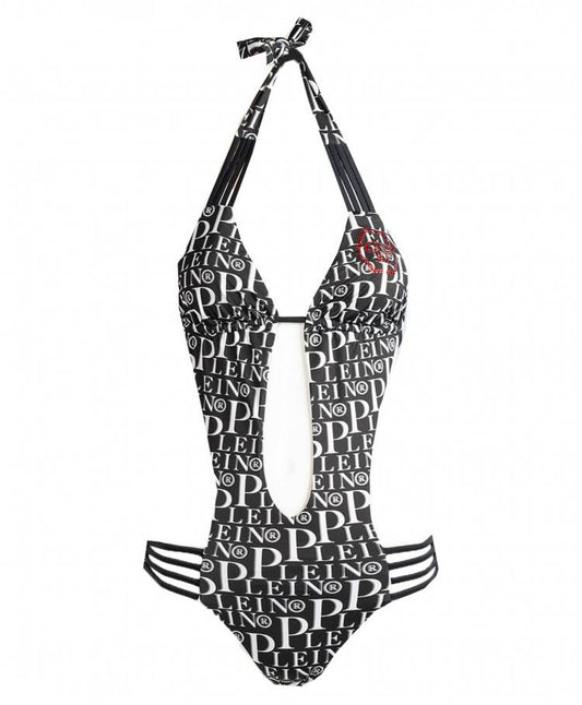 Chic Logo-Printed Designer Trikini