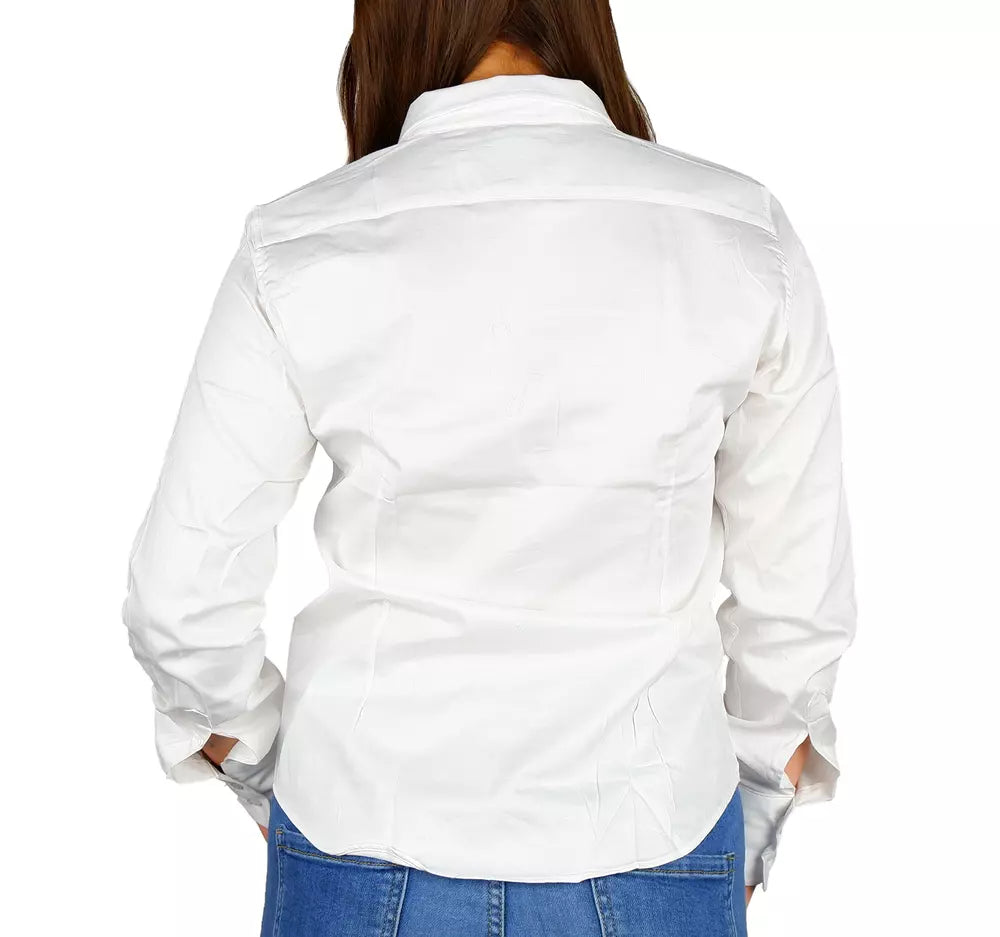 Elegant Satin Cotton Milano Shirt