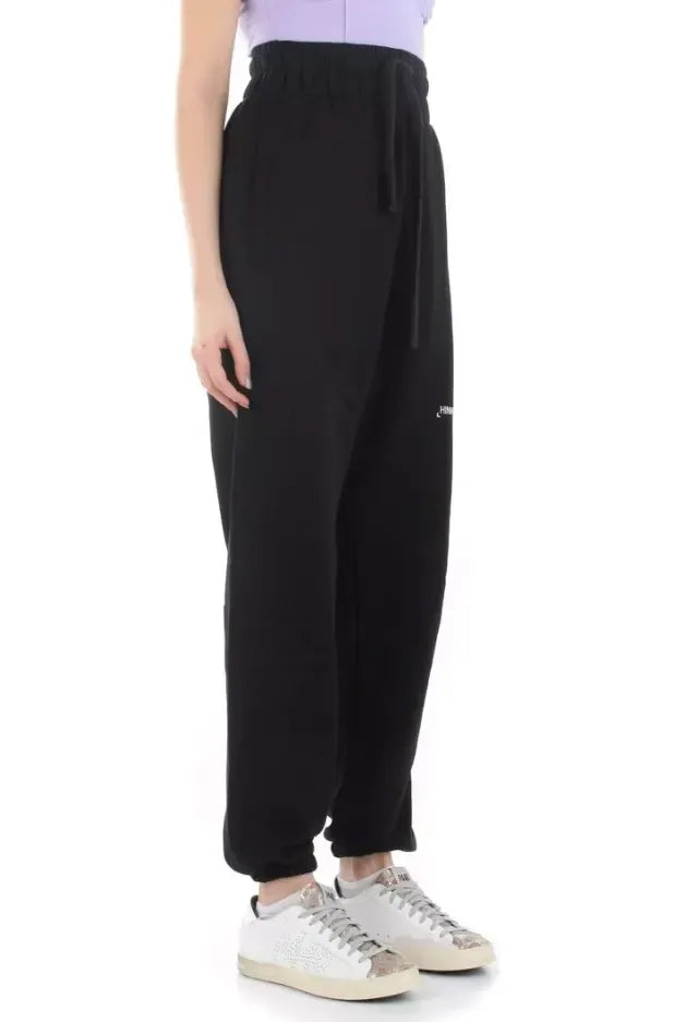 Chic Drawstring Cotton Sweatpants