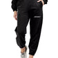 Elegant Cotton Sweatpants with Logo Detail