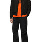 Sleek Nylon Feather-Padded Jacket