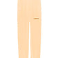 Chic Pink Cotton Sweatpants with Side Openings