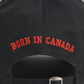 Sleek Black Cotton Logo Cap