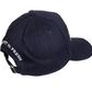 Chic Blue Cotton Cap with Front Logo