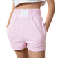 Chic Stretch Cotton Logo Shorts