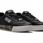 Opulent Leather Sneakers with Signature Accents
