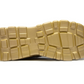 Black Leather Sneakers with Gold-Tone Details
