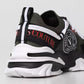 Army Leather Sneakers with Logo Accents