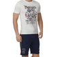 Graphic White Cotton Tee