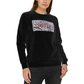 Chic Cotton Crewneck Sweatshirt with Logo