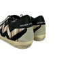 Chic Beige Woven Straw & Suede Sneakers