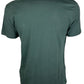 Dust Green Cotton Tee with Signature Print