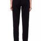 Elegant Black Zippered Sweatpants