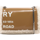 Elegant Beige Lambskin Leather Shoulder Bag