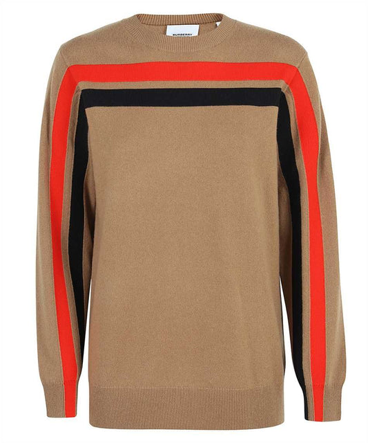 Luxurious Cashmere Crew Neck Pullover - Brown