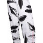 White UFO Cotton Sweatpants with Pink Logo