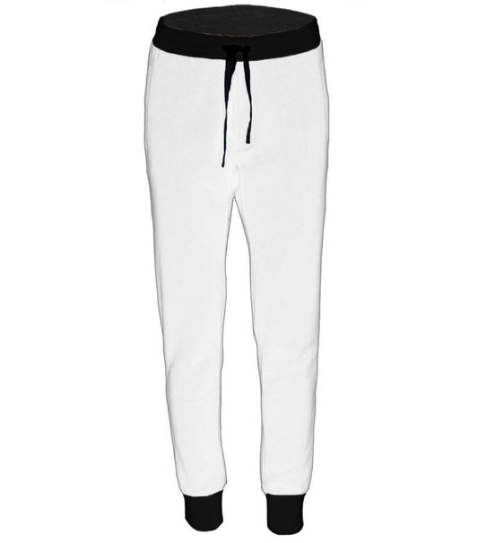 Elegant White Cotton Trousers with Crown Motif