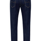 Elegant Dark Blue Stretch Jeans