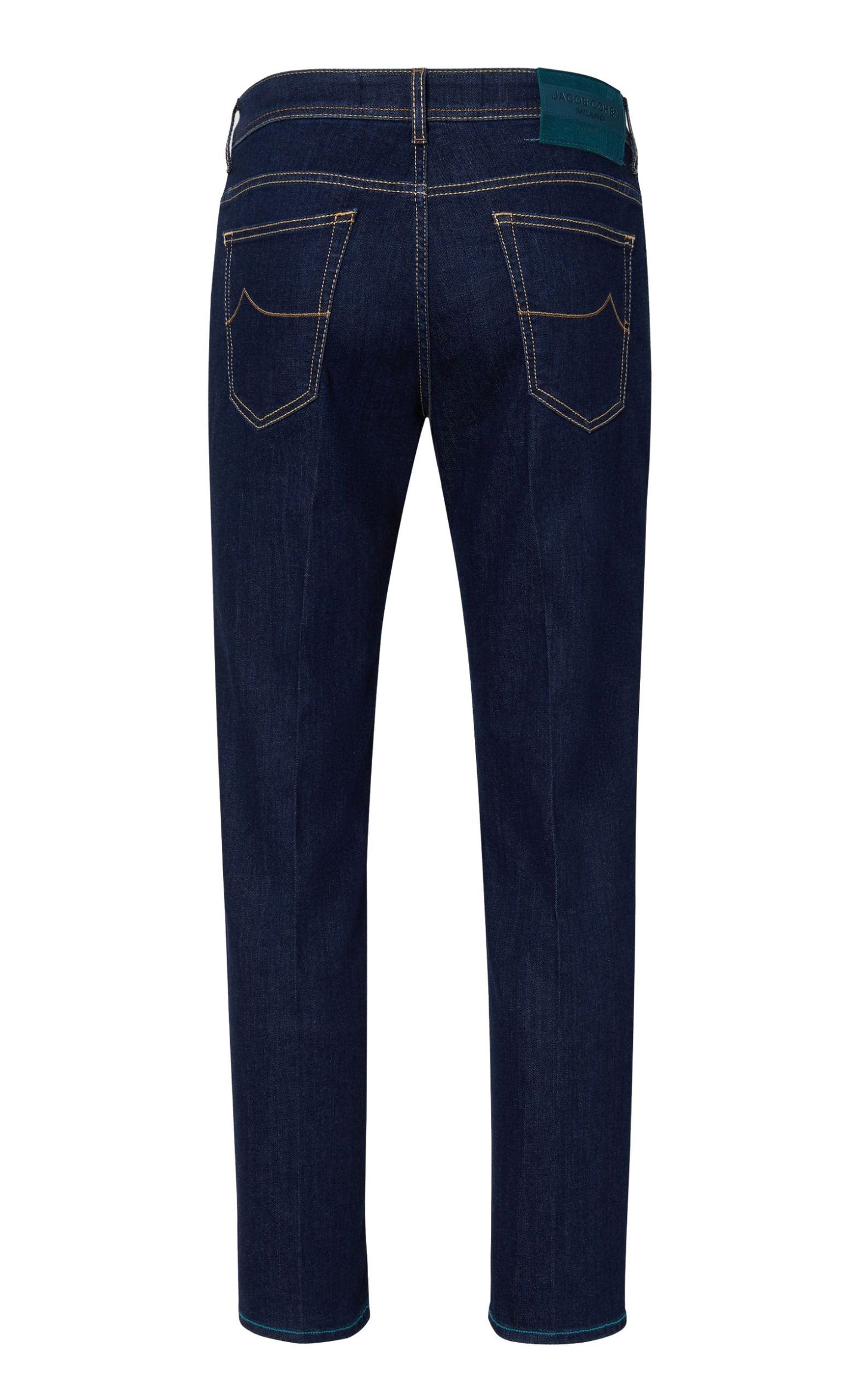 Elegant Dark Blue Stretch Jeans