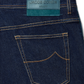 Elegant Dark Blue Stretch Jeans