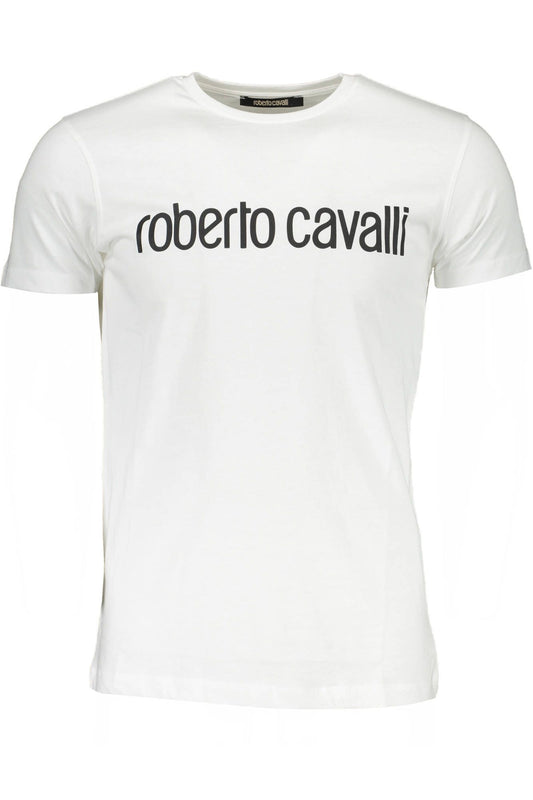 Elegant White Graphic Crew Neck Tee