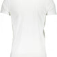Elegant White Graphic Crew Neck Tee