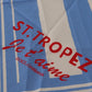 Blue White Striped St. Tropez Handkerchief  Scarf