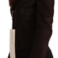 Elegant Dark Brown Leather Jacket