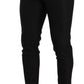 Elegant Slim Fit Wool Dress Trousers