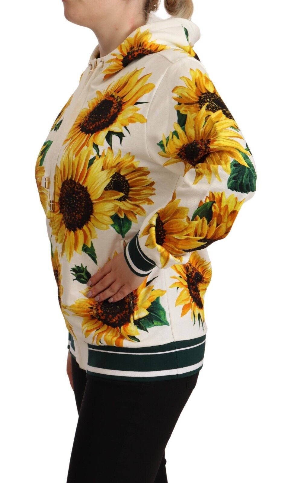 Floral Daisy Sunflower Hooded Sweater