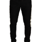 Elegant Black Jogging Sweat Pants