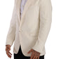 Elegant Off White Slim Fit Blazer