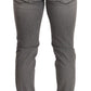 Sleek Washed Grey Slim Fit Denim
