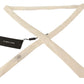 Exquisite Silk Tie in Off White