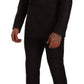 Elegant Purple Wool 3-Piece Men's Suit
