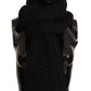 Elegant Black Cashmere Scarf