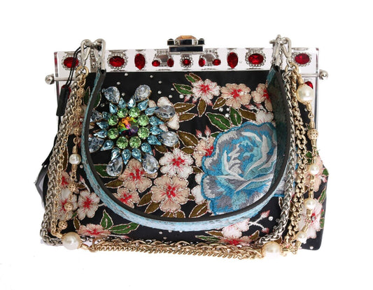 Elegant VANDA Evening Clutch with Exotic Detailing