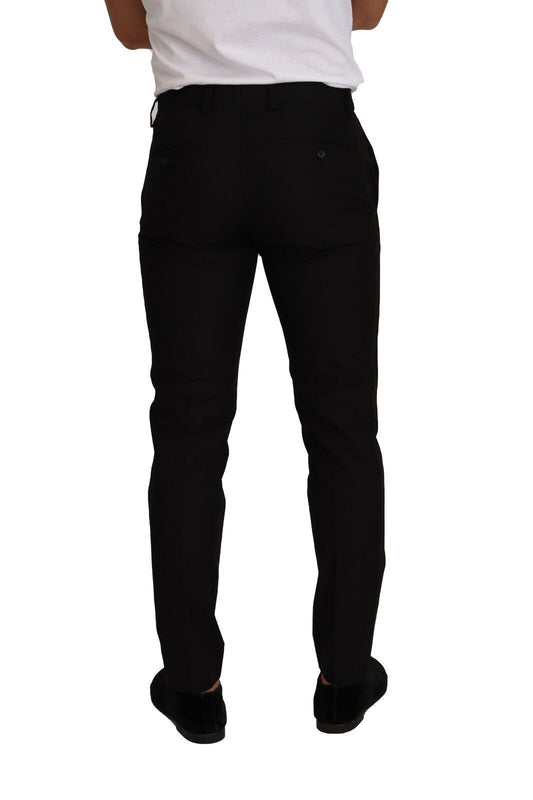 Elegant Slim Fit Tuxedo Trousers