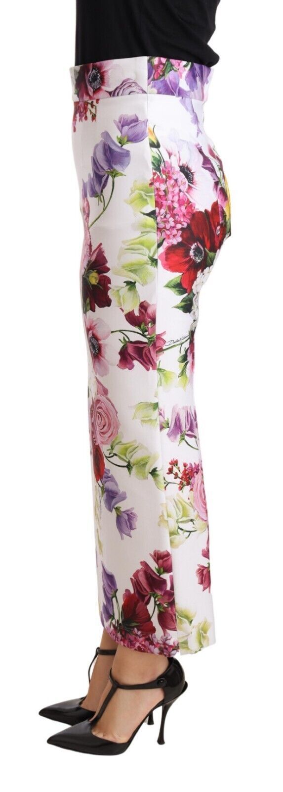 Floral High Waist Pencil Skirt