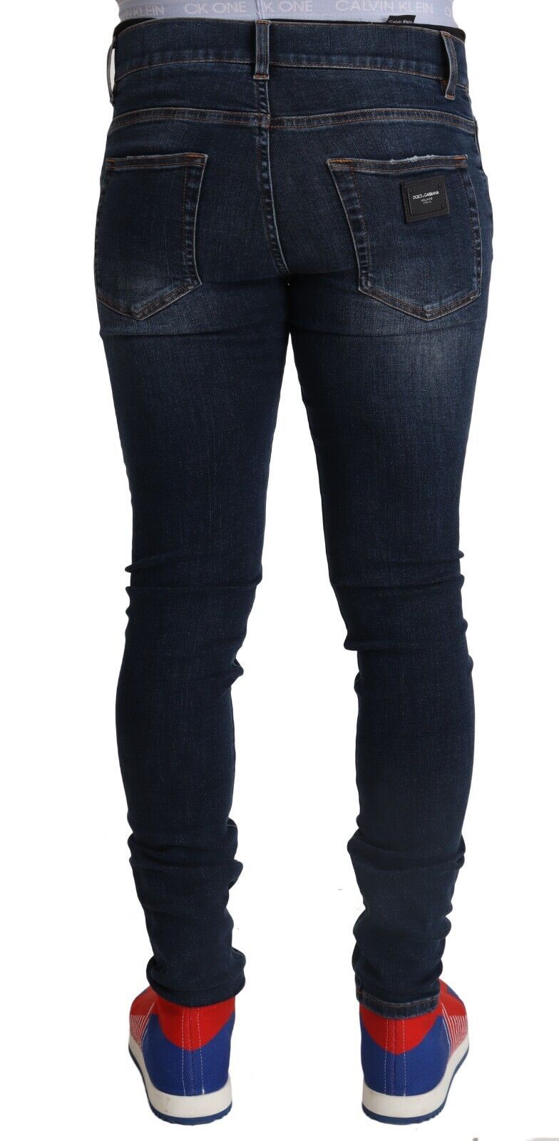 Sleek Slim Fit Italian Denim Jeans