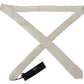 Exclusive Silk Bow Tie in Off White