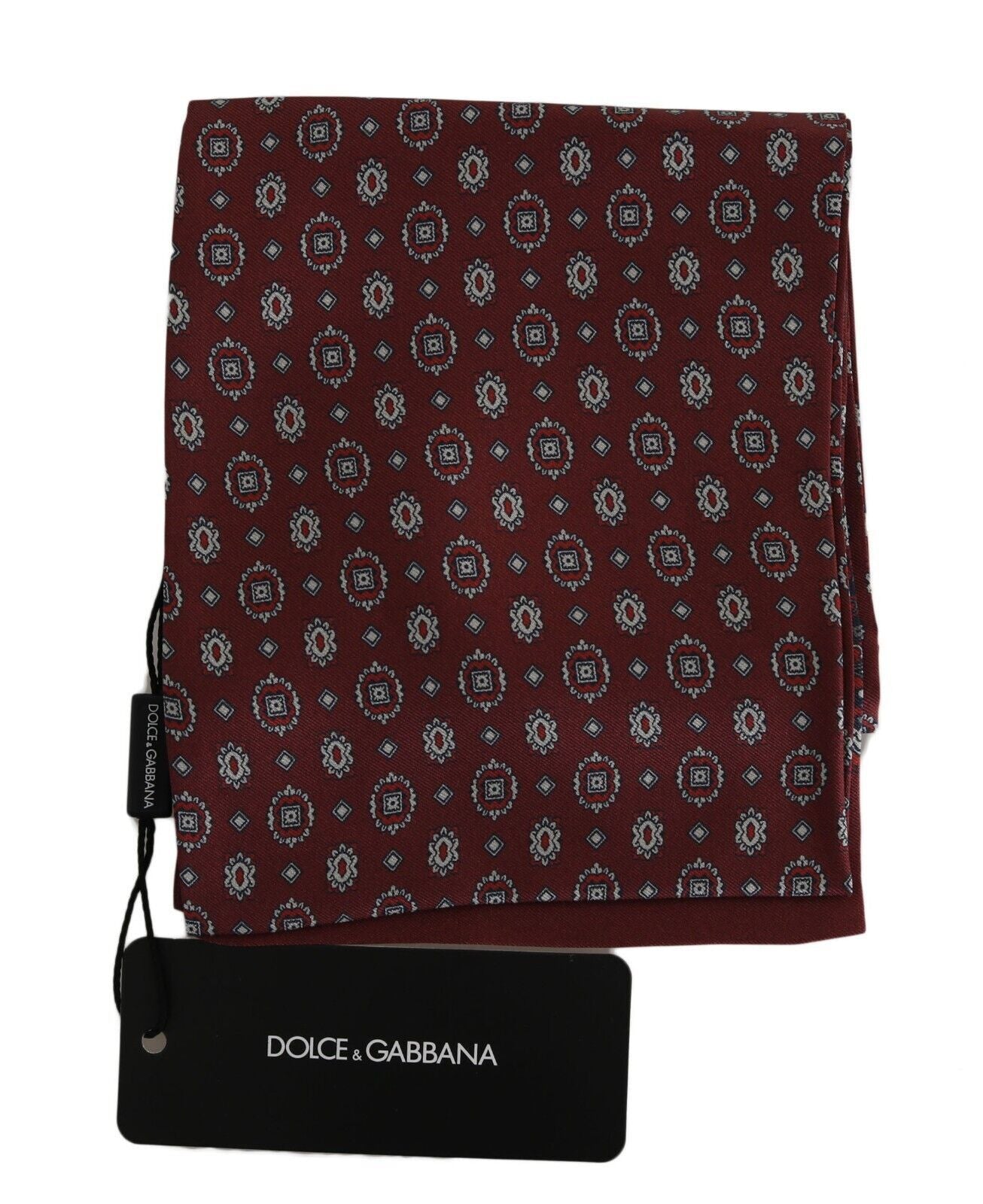 Elegant Maroon Silk Scarf for Men