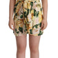 Elegant Silk Floral Mini Wrap Dress