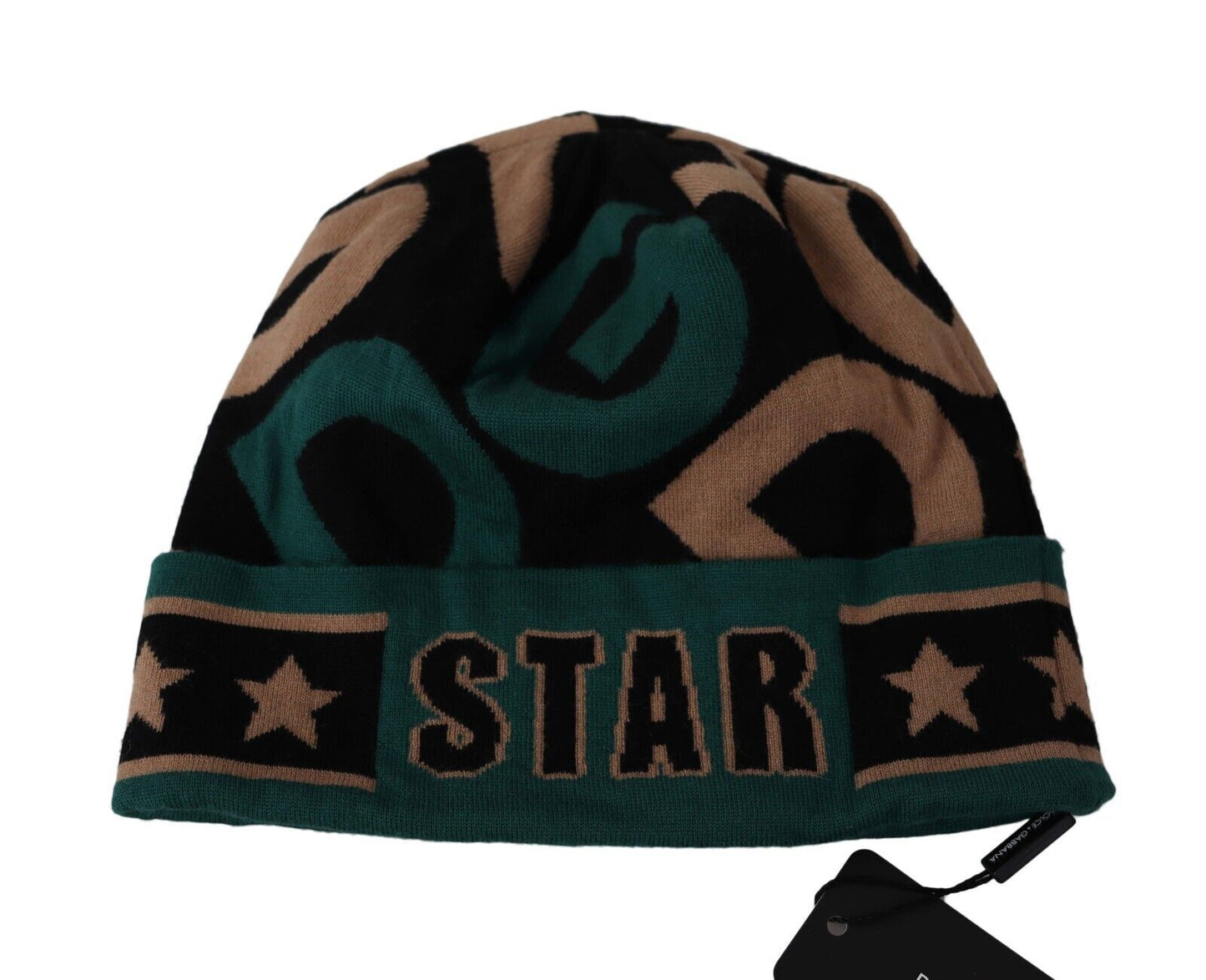 Elegant Multicolor Knitted Wool Beanie
